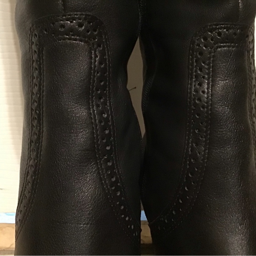 Talbots Almost New Barely Used. Black Real Leathe… - image 7
